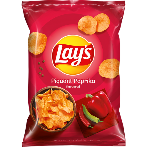 Lay's čips pikantna paprika 130g slika 1