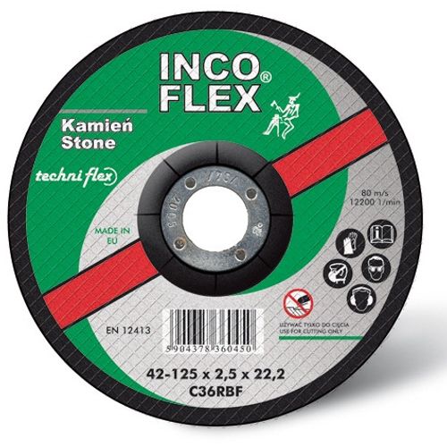 Incoflex rezna ploča za kamen 125*2,5 slika 1