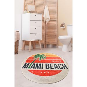 Miami Beach (140) Multicolor Bathmat