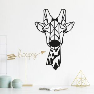 Wallity Metalna zidna dekoracija, Giraffe