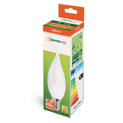 TOOLIGHT LED žarulja Warm E-14 230V 8W ukrasna 14225 slika 4