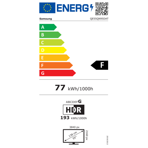 Samsung televizor QE55QN95DATXXH slika 2