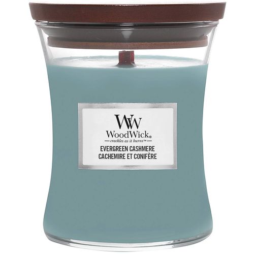 Woodwick svijeća classic medium evergreen cashmere 1743602e slika 1