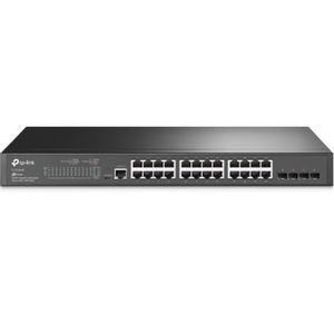 Switch TP-LINK TL-SG3428 Gigabit 24xRJ45 1Gbps Smart L2+ 4x SFP Rackmount metalno kuciste