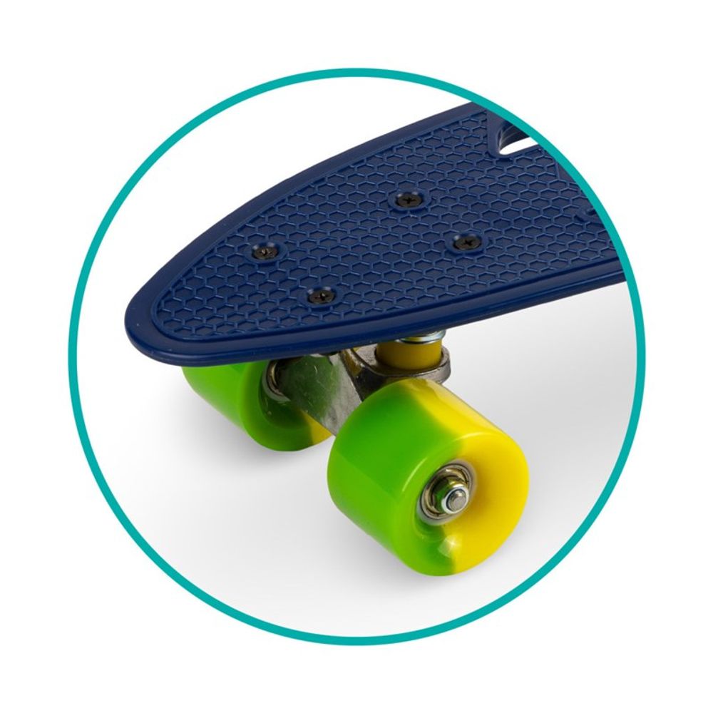 Qkids Dječiji skateboard Galaxy, Lemon slika 4