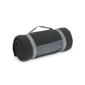 BLANKET Deka od flisa, crna