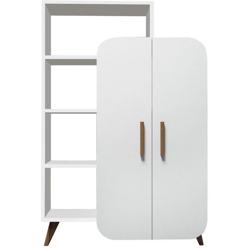 Hanah Home Form - White White Bookshelf slika 5