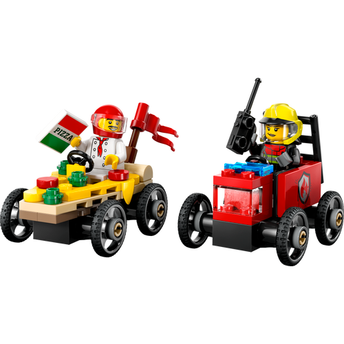 LEGO® CITY 60458 Auto dostavljača pizze vs. vatrogasno vozilo u utrci slika 5