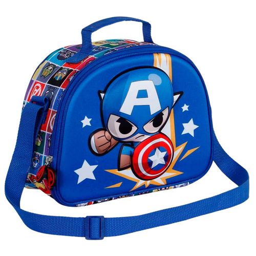 Marvel Avengers Captain America Punch 3D torba za užinu slika 2