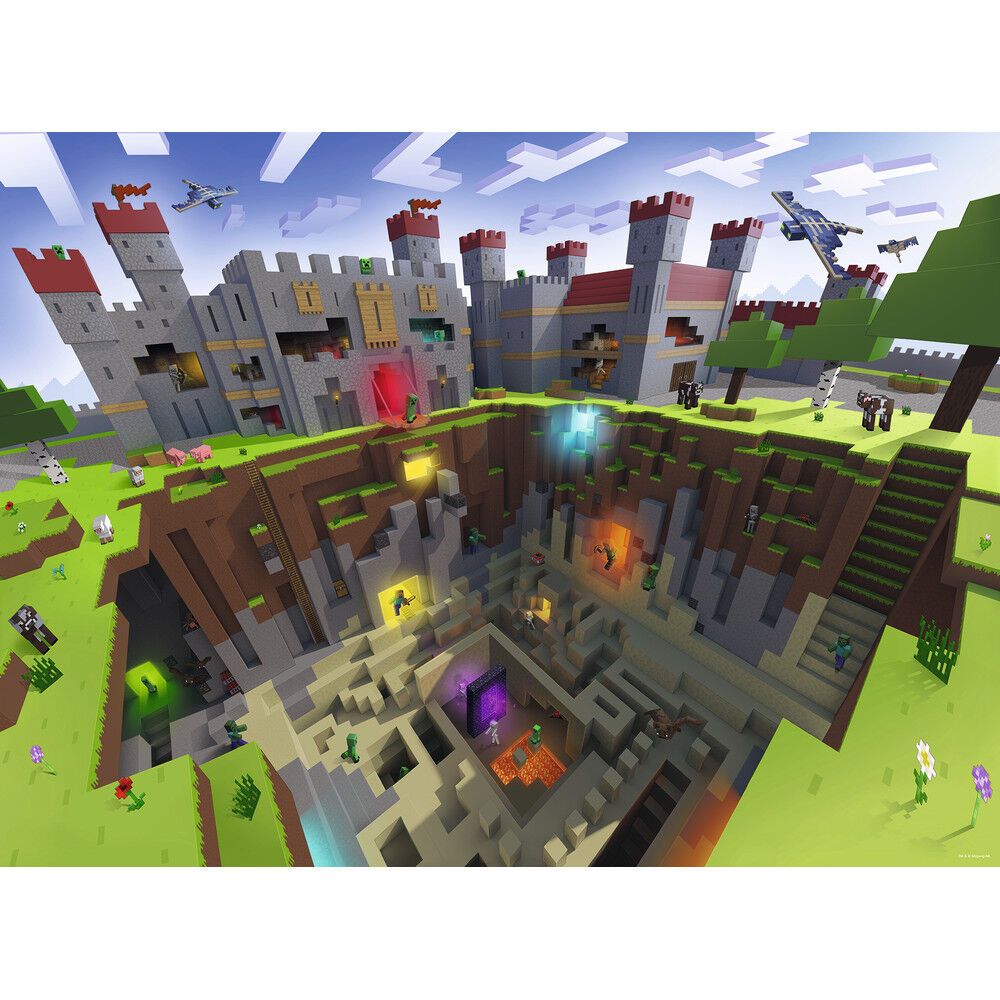 Minecraft XXL 300 dijelova slika 4