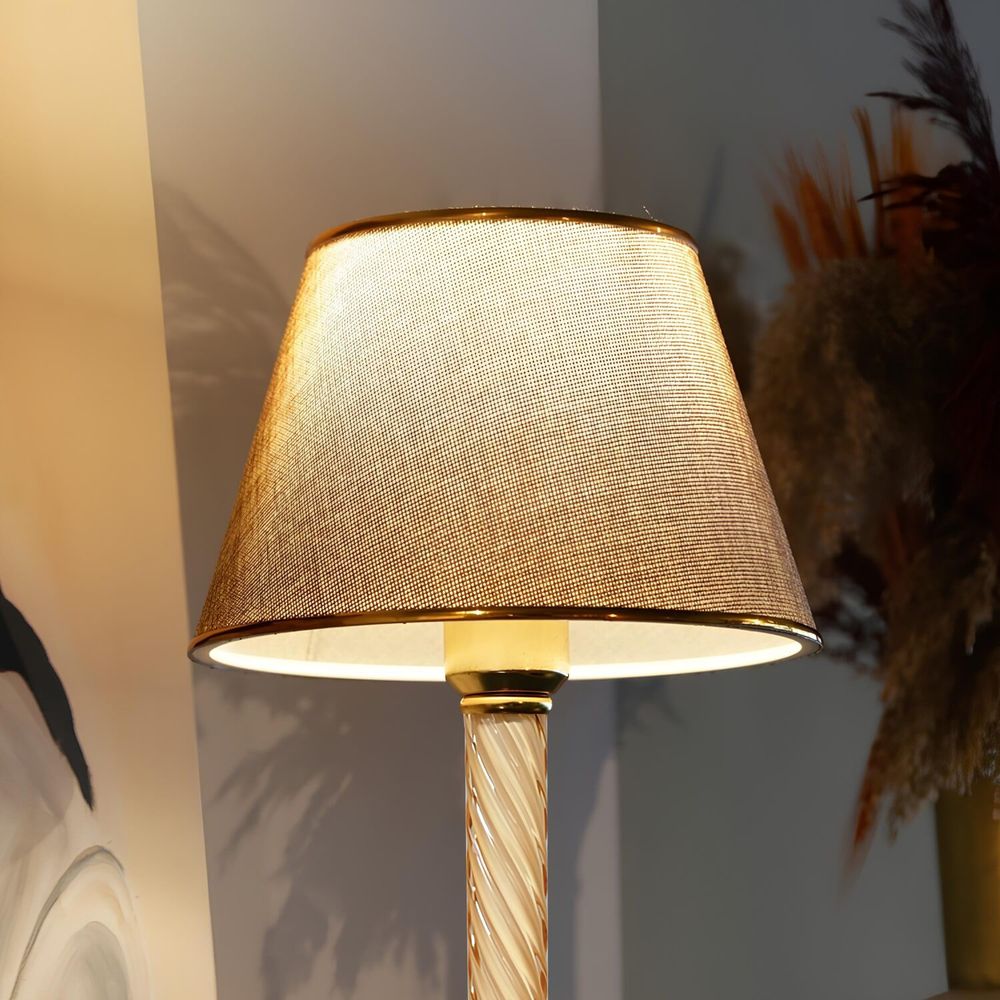 Stolna Lampa AYD-2982 u Boji: Bež i Zlato slika 3