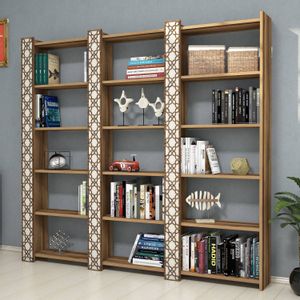 City 3 - Walnut, Cream Walnut
Cream Bookshelf