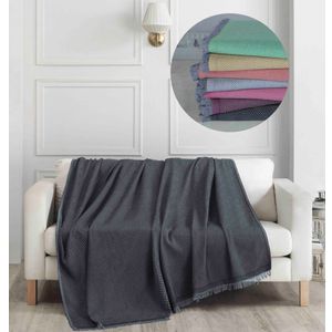 Sofa pokrivač Trendy - boja: prirodna