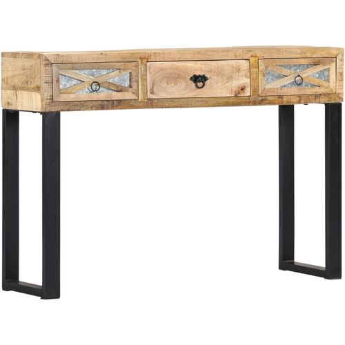 Konzolni stol od masivnog drva manga 110 x 30 x 76 cm slika 8