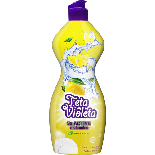 Teta Violeta deterdžent za suđe - Limun 450 ml  slika 1