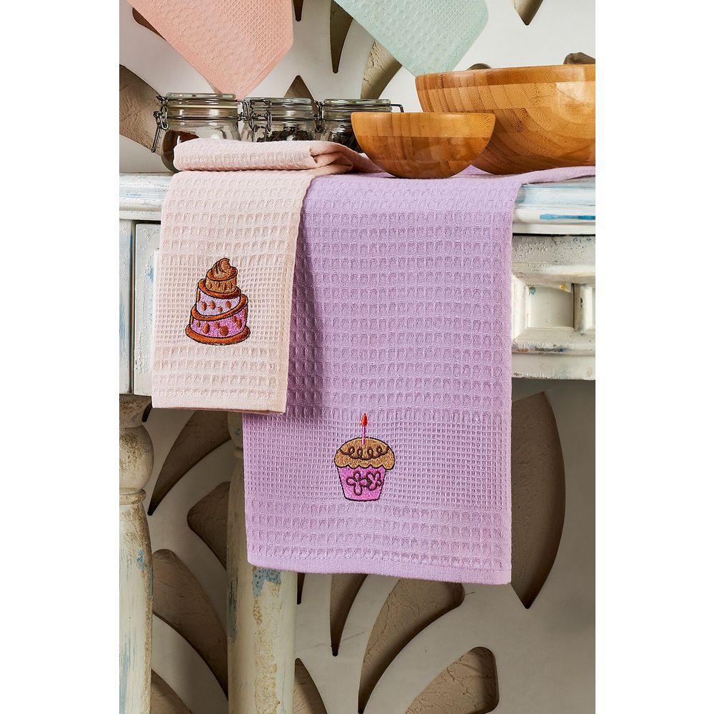 Set kuhinjskih peškira Cake Multicolor (6 komada) slika 3