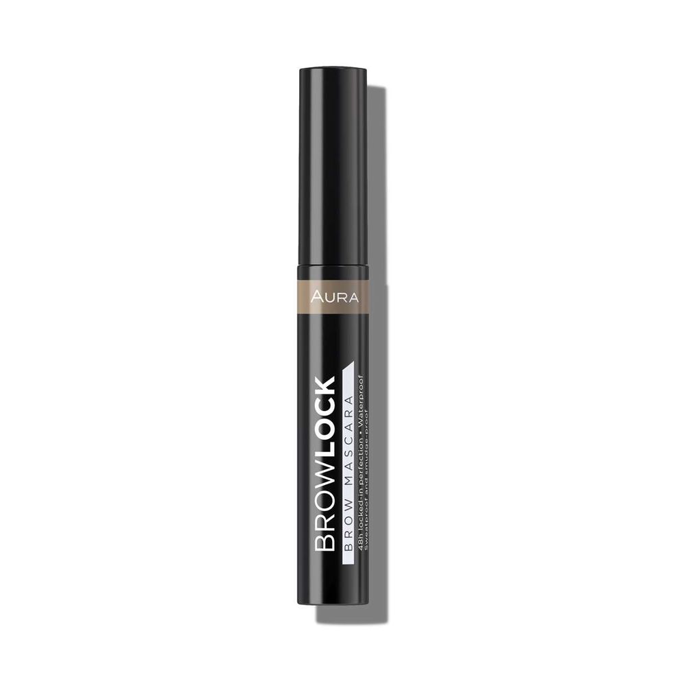 Aura Browlock Maskara za obrve 02 Brown  slika 1