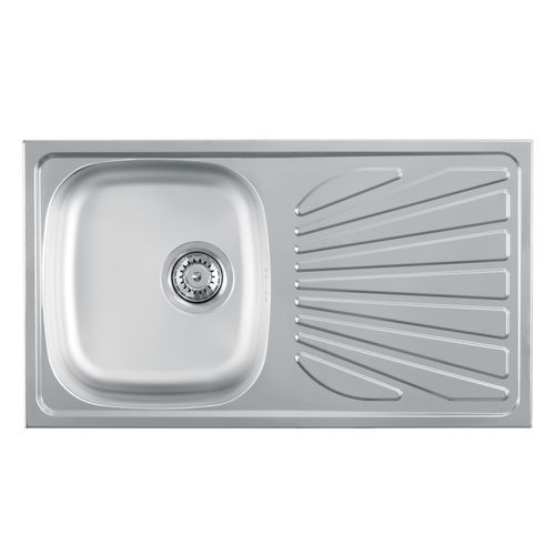 Metalac inox usadni sudoper Luna Flex 1D Ø90 slika 1