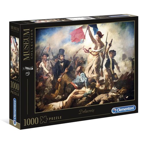 Louvre Museum Liberty Leading the People puzzle 1000 kom slika 2