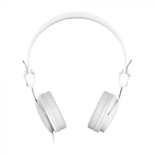 Stereo slušalice sa mikrofonom, JOY, na uho, bele slika 1