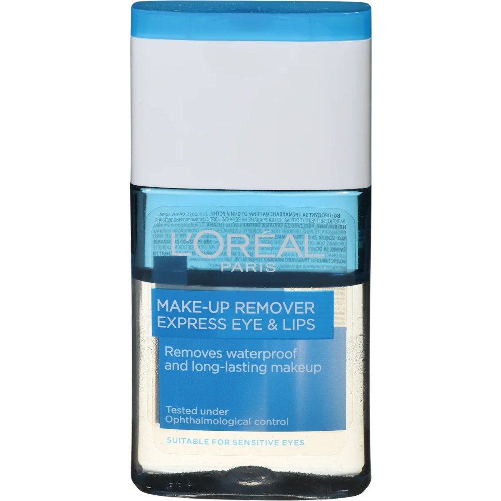 L'Oréal Paris dvofazni odstranjivač šminke s područja očiju i usana 125ml slika 1