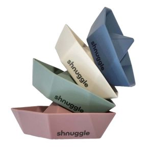 Shnuggle Igračka za kupanje Brodići Stack'nSail - 4 kom