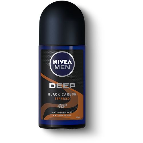 NIVEA MEN DEEP Black Carbon Espresso roll-on 50 ml slika 1
