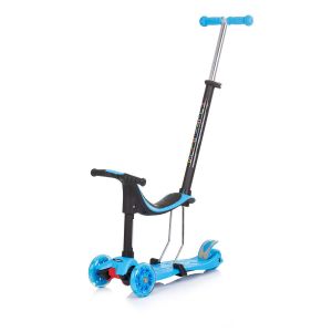 Chipolino Romobil sa LED točkovima Multi Plus Blue Dsmul0231Bl