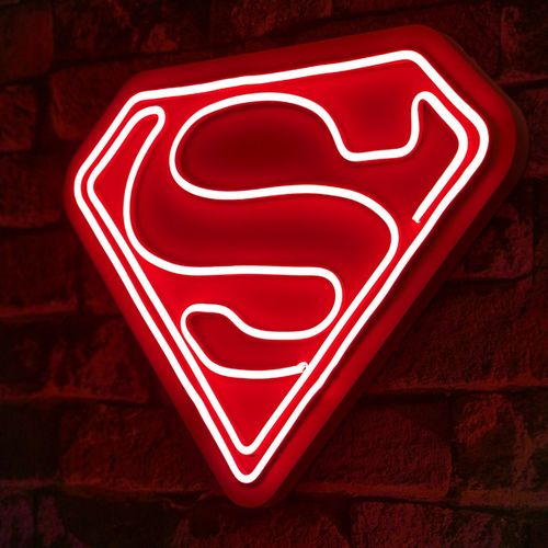 Wallity Ukrasna plastična LED rasvjeta, Superman - Red slika 8