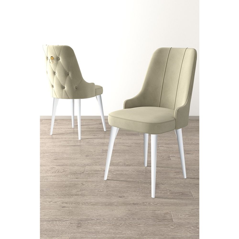 Newa - Bijela stolica set (4 komada) slika 1