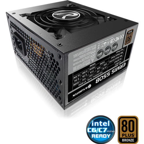 Napajanje 550W RAIJINTEK ERMIS 550B 80+ Bronze slika 1