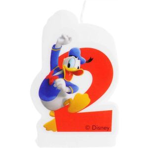 83150 Svjećica za tortu 2 Disney Donald Duck 8cm