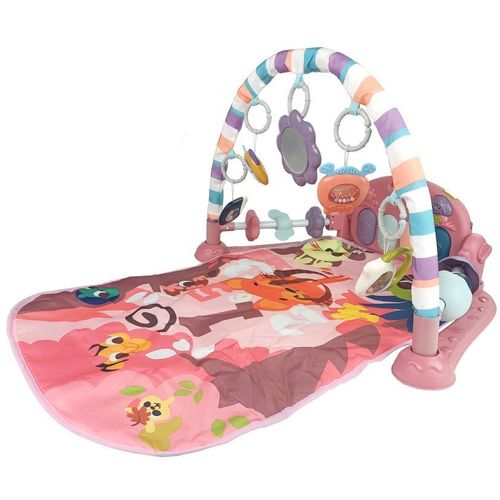 Igraonica za bebe s dodacima - roza slika 3