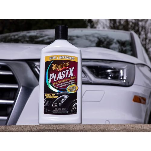 Meguiars Pasta za čišćenje i poliranje farova, vizira i svih plastificiranih površina 296ml PLAST-X slika 4