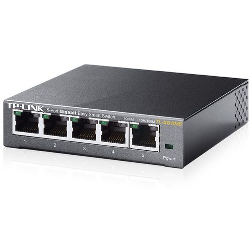 Switch TP-Link TL-SG105E, 5-Port Gigabit Desktop Easy Smart Switch slika 1