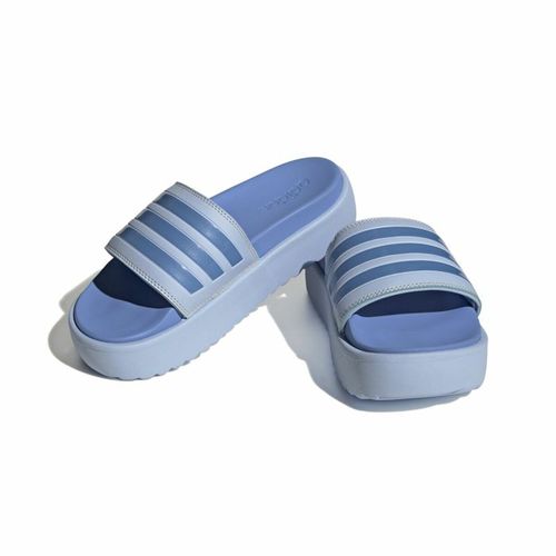 Natikače za Bazen Adidas Adilette Platform Plava slika 5