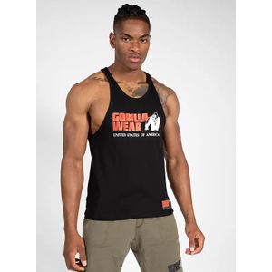 Gorilla Wear CLASSIC Majica bez rukava, Crna