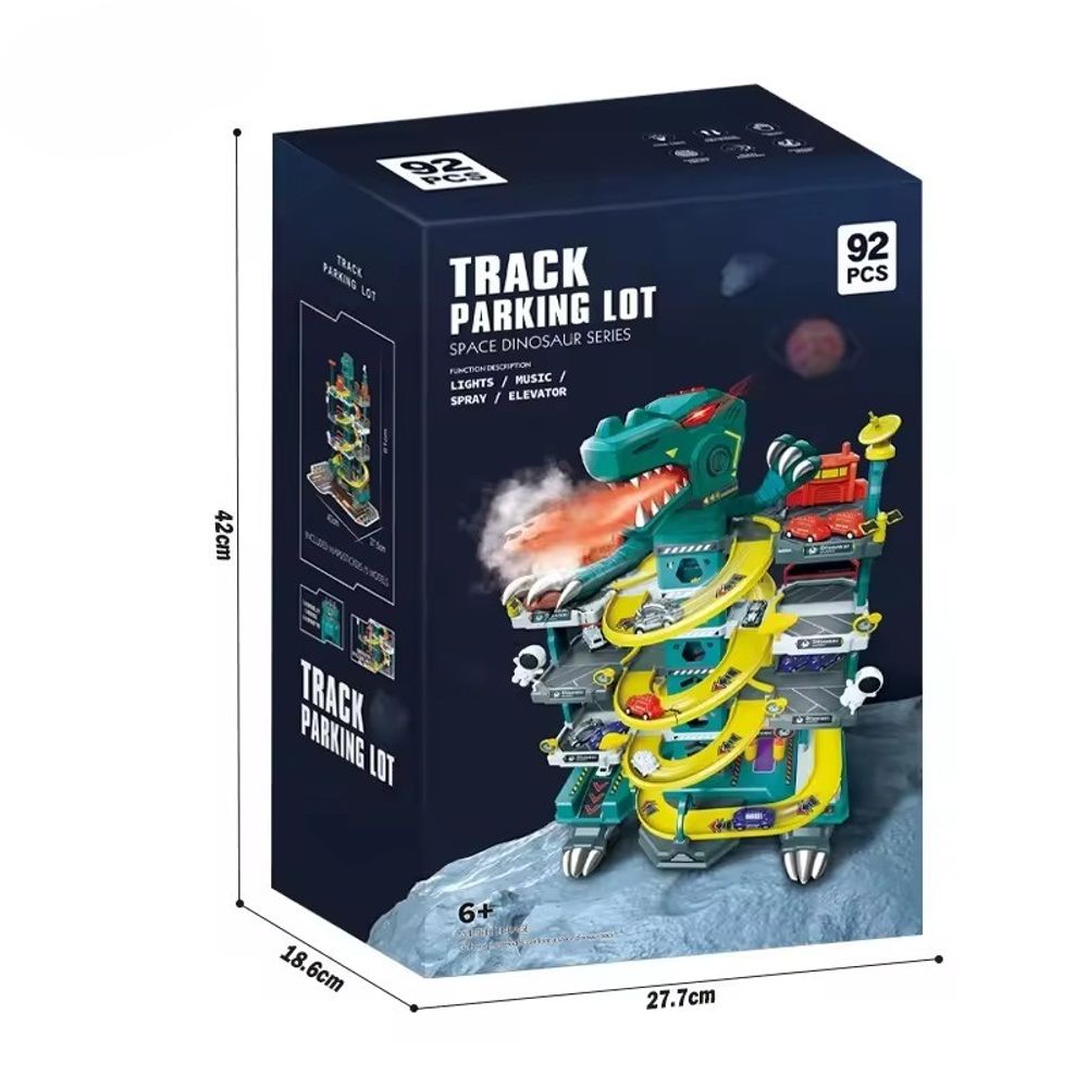 Parking set sa zvučnim efektima Space Dinosaur slika 4