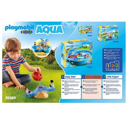 Playset 1,2,3 Water Rocker with Sprinkler Playmobil 70269 ( 7 pcs) slika 2