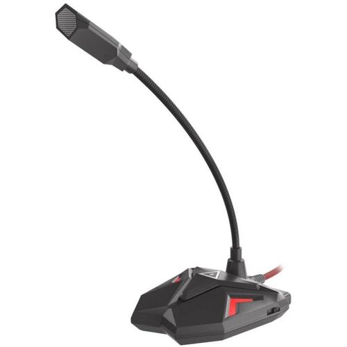 Natec NGM-1407 GENESIS RADIUM 100, Gaming Omnidirectional Microphone w/Stand, USB, LED, Black slika 5