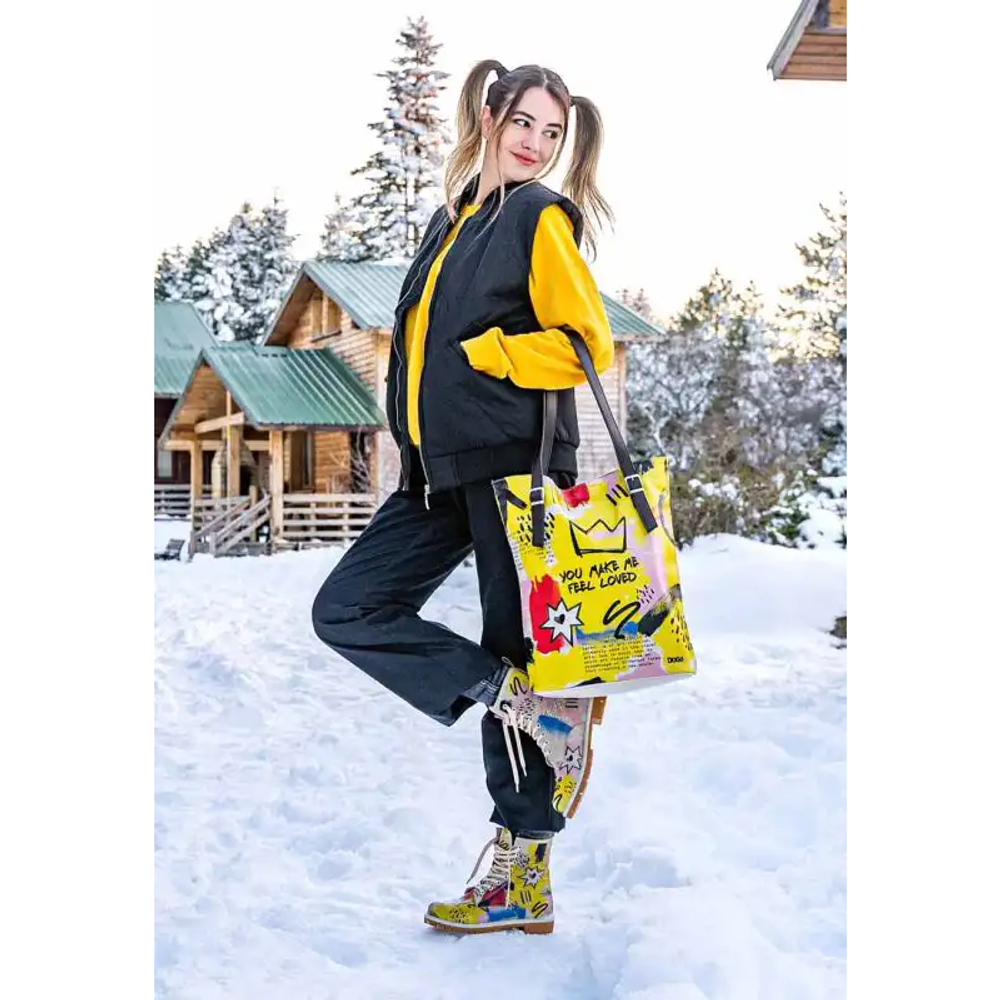 DOGO Duboke čizme Long Boots The Creation of the Collage slika 7