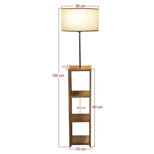 Opviq AYD-3150 Drvena Podna Lampa slika 10