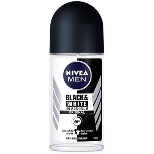 NIVEA Men Dezodorans Invisible for Black & White 50 ml slika 1