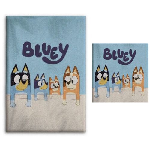 Bluey polar blanket + cushion set slika 1