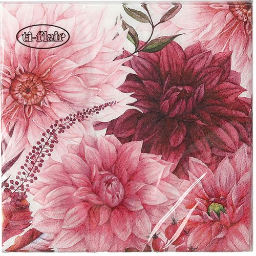 Spirit Events salveta 20/1 33x33 "Flower" 3-slojni slika 1