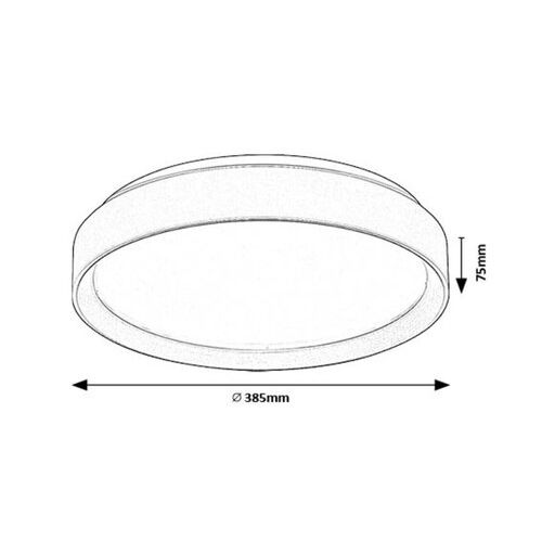 Rabalux Liatris2 led plafonska lampa 71185  slika 7