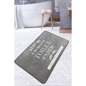 Toilet - Grey Multicolor Bathmat