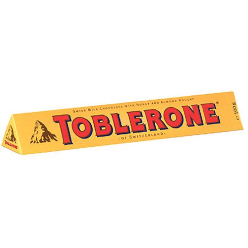 TOBLERONE Mlečna čokolada 100g slika 1