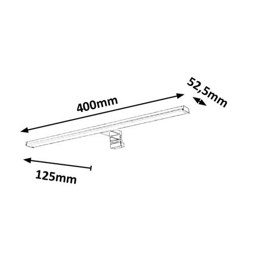 Rabalux Levon zidna lampa LED 8W 560lm 4000K IP44 slika 5