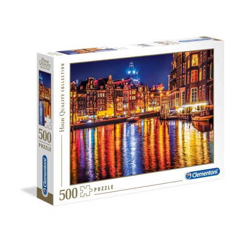 Clementoni Puzzle 500 Hqc Amsterdam slika 1